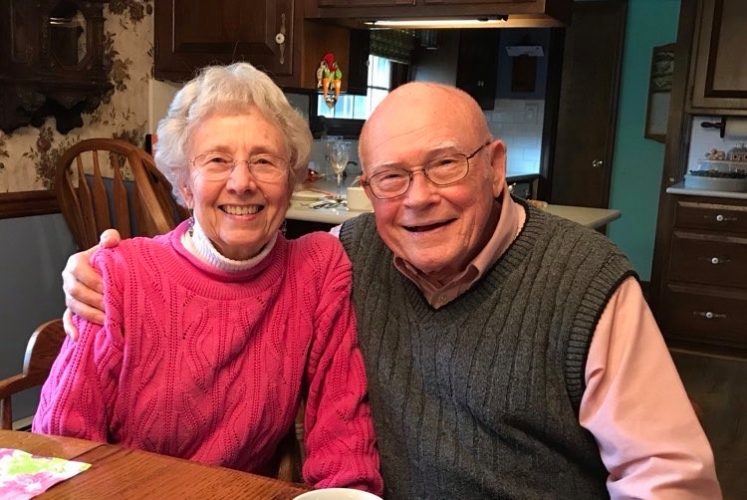 College sweethearts celebrate anniversary